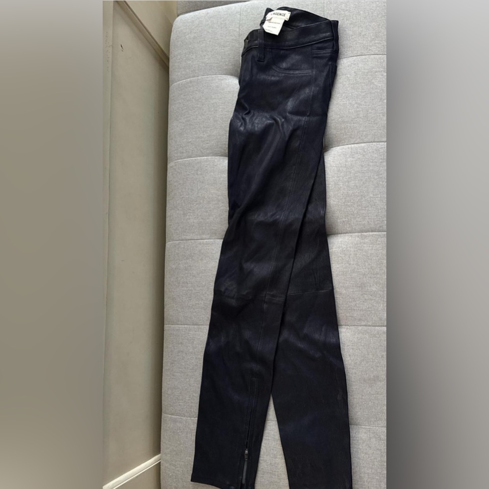 Black Leather Pants
